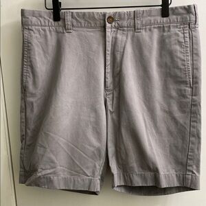 J. Crew Gray Flat Front Shorts Lightweight Casual
